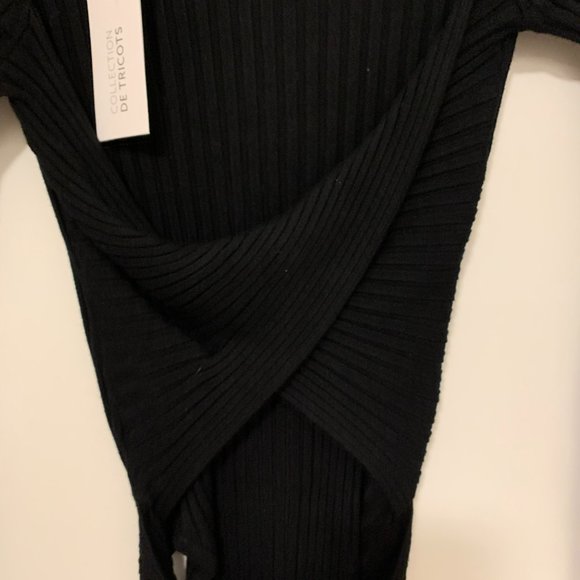 Brand New Black Twist-Back Bodysuit – Sleek, Sexy & Unworn! - Picture 4 of 6